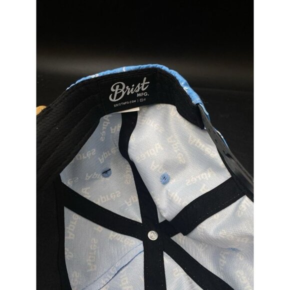 Apres Brist Truly Hard Seltzer Blue & Suede Brim Snapback Hat Cap NWT New - Picture 8 of 11